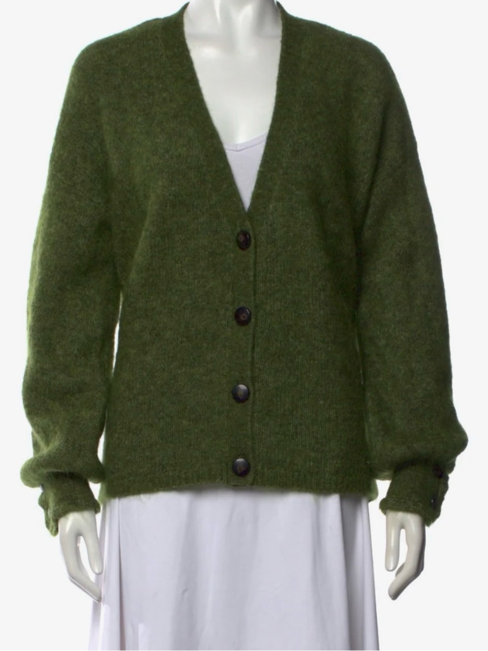 Sézane mohair and wool cardigan